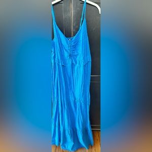 Free People midi dress in a beatiful blue